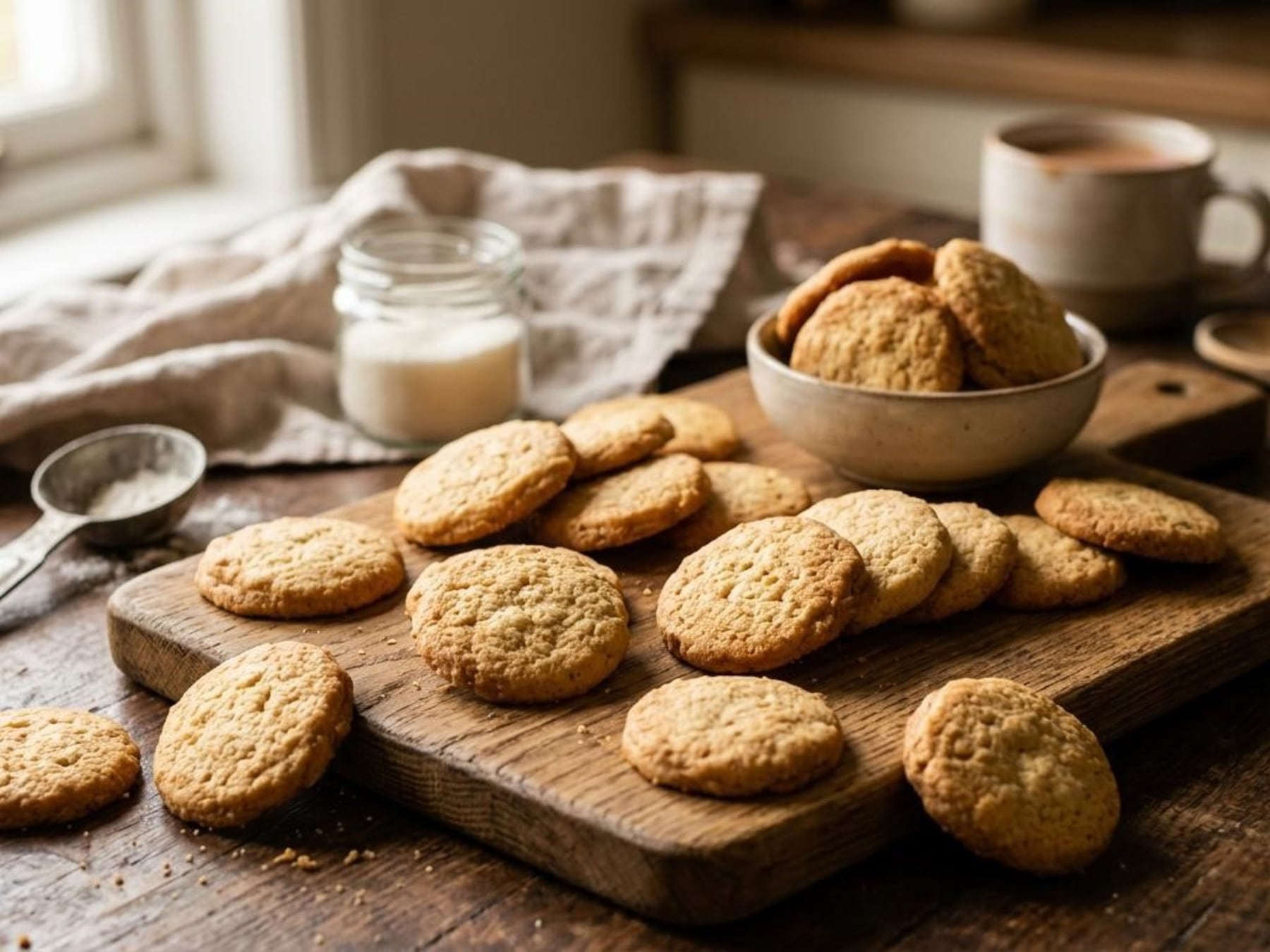 La fórmula 3-2-1 de las galletitas caseras: tres ingredientes, cero cálculos y una sola regla de oro