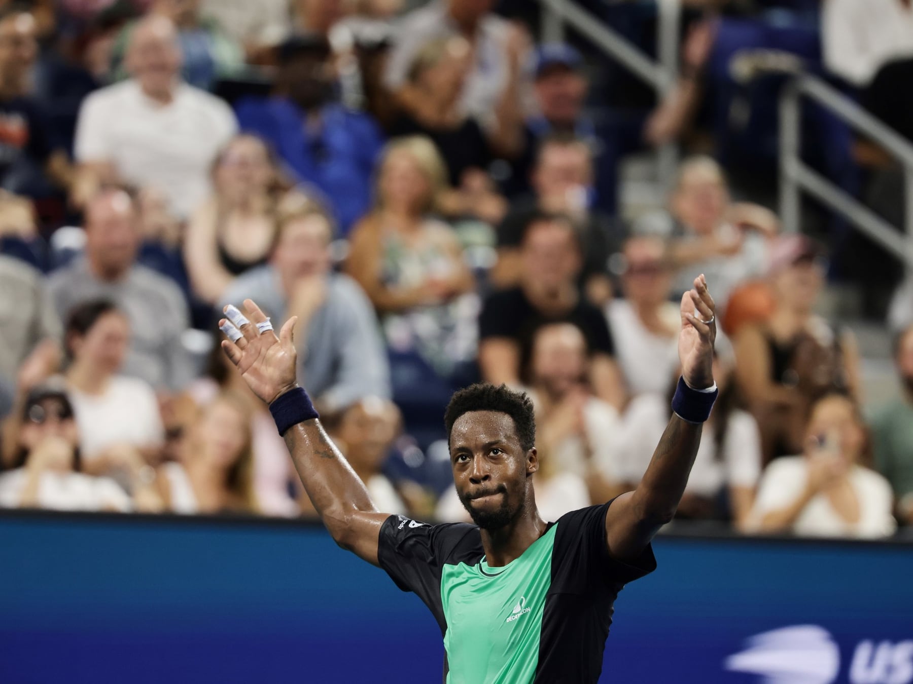 Monfils se va de Flushing Meadows como se fue toda su carrera: con la tribuna rendida a sus pies