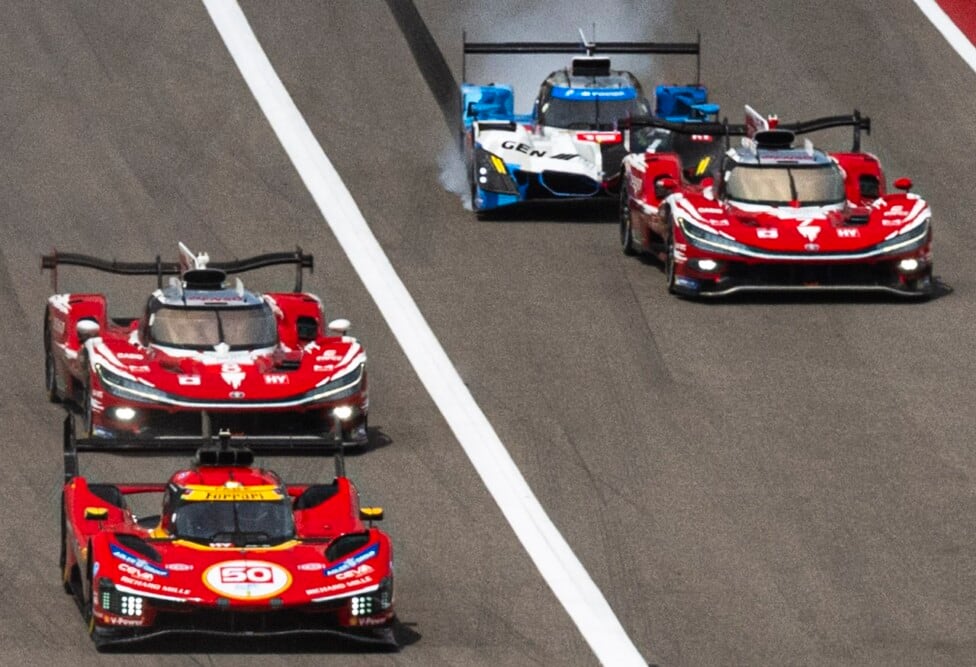 El viento les sopló a Ferrari en Austin: el Toyota se rompió cuando mandaba la carrera