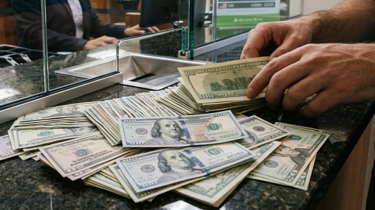 El dólar oficial cerró en $1535 y la brecha con el blue se sostuvo en $15 durante la jornada