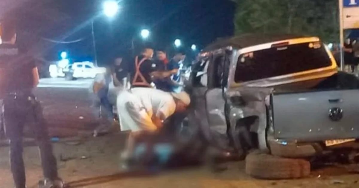 Un choque frontal en la Ruta 14 se cobró dos vidas y dejó cinco heridos en San Vicente