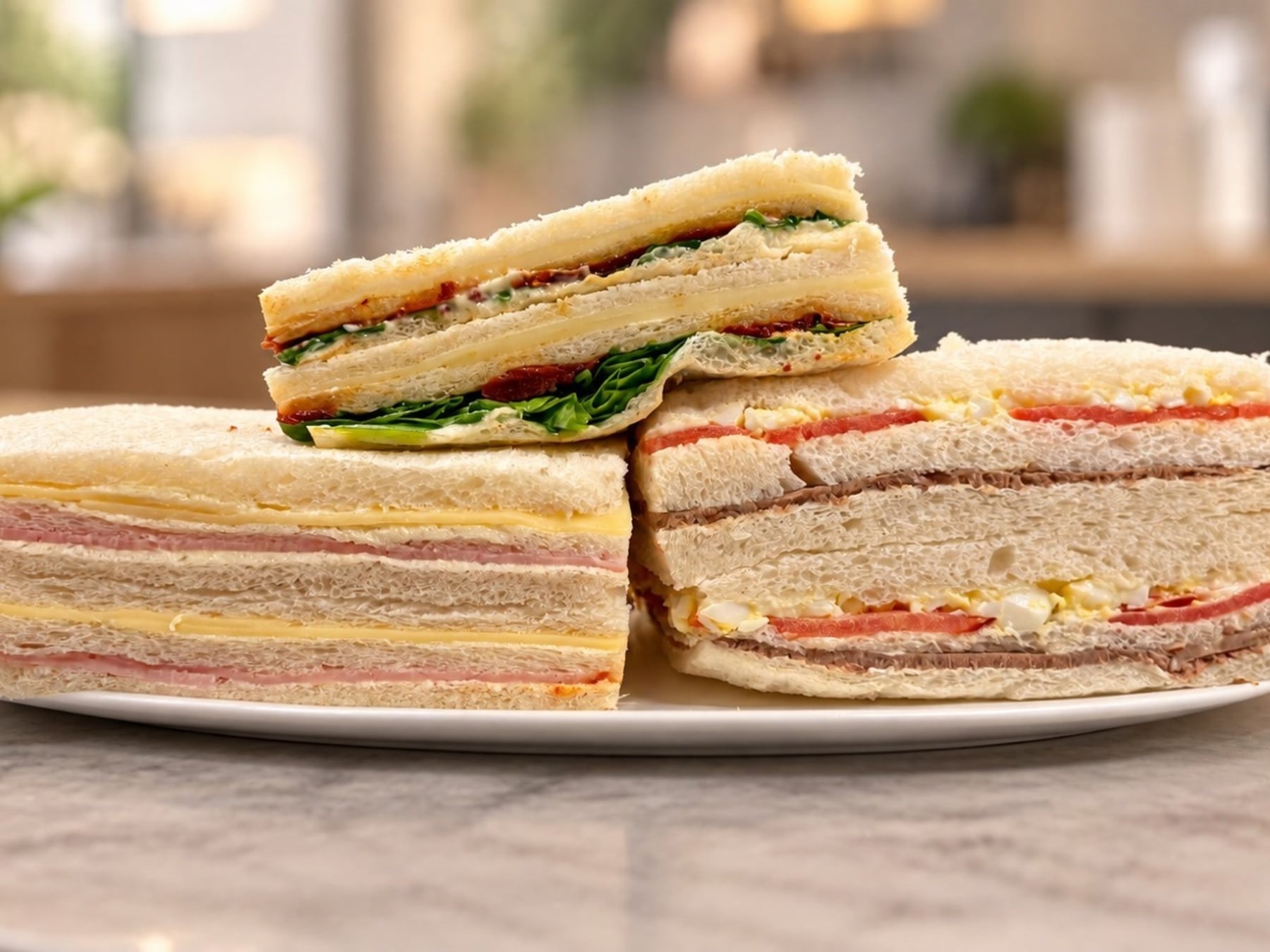Sándwiches de miga al peso del bolsillo: cinco confiterías, un mismo triple y hasta $300 de diferencia por la misma receta
