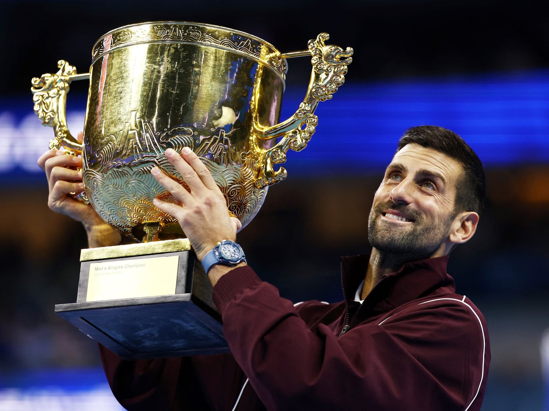 Novak acecha el récord eterno: con el título en Pekín, ya suma 102 y le falta uno para igualar a Federer