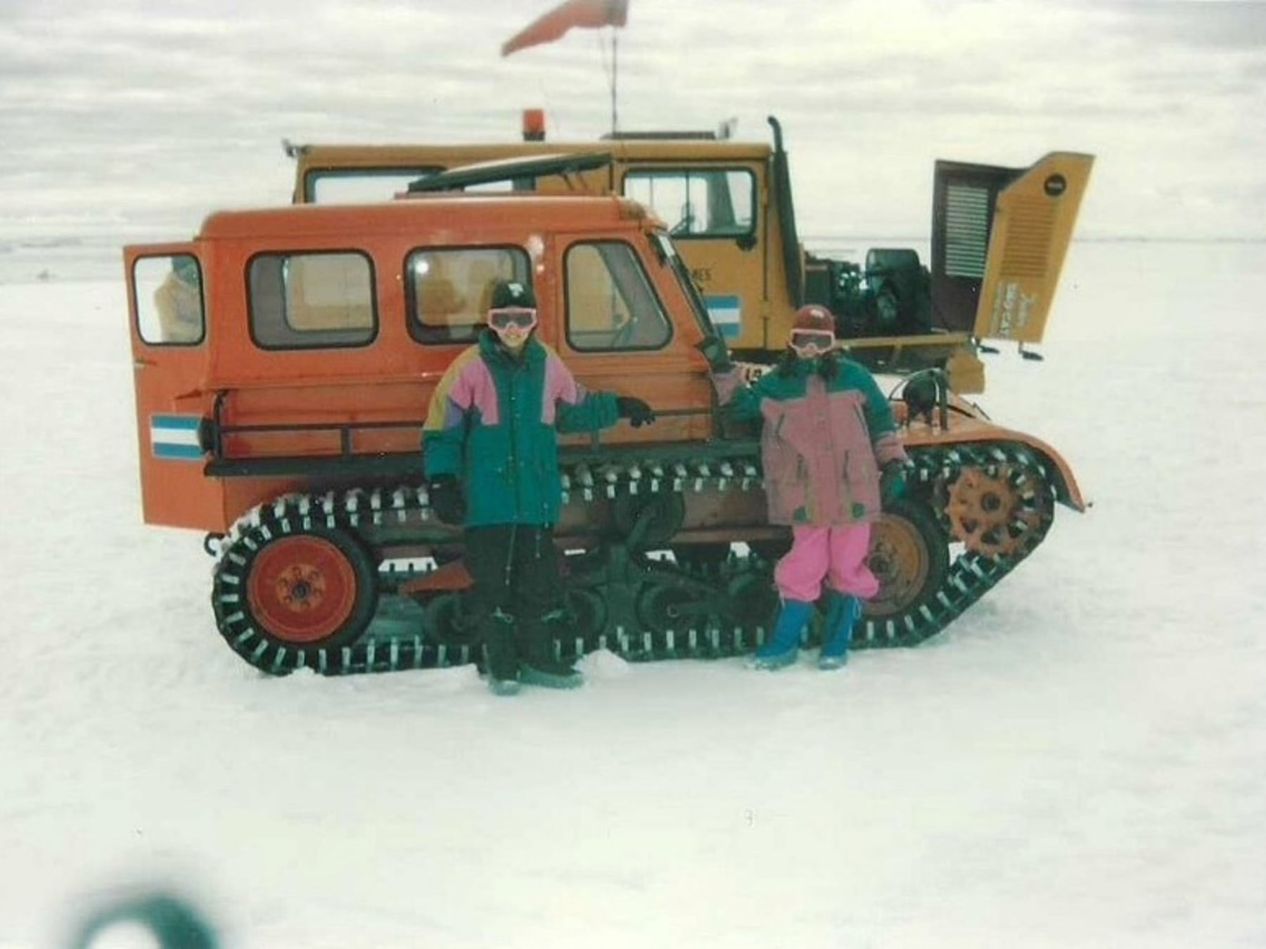 Una nena de 12 años, una base antártica y el día que el hielo la tragó