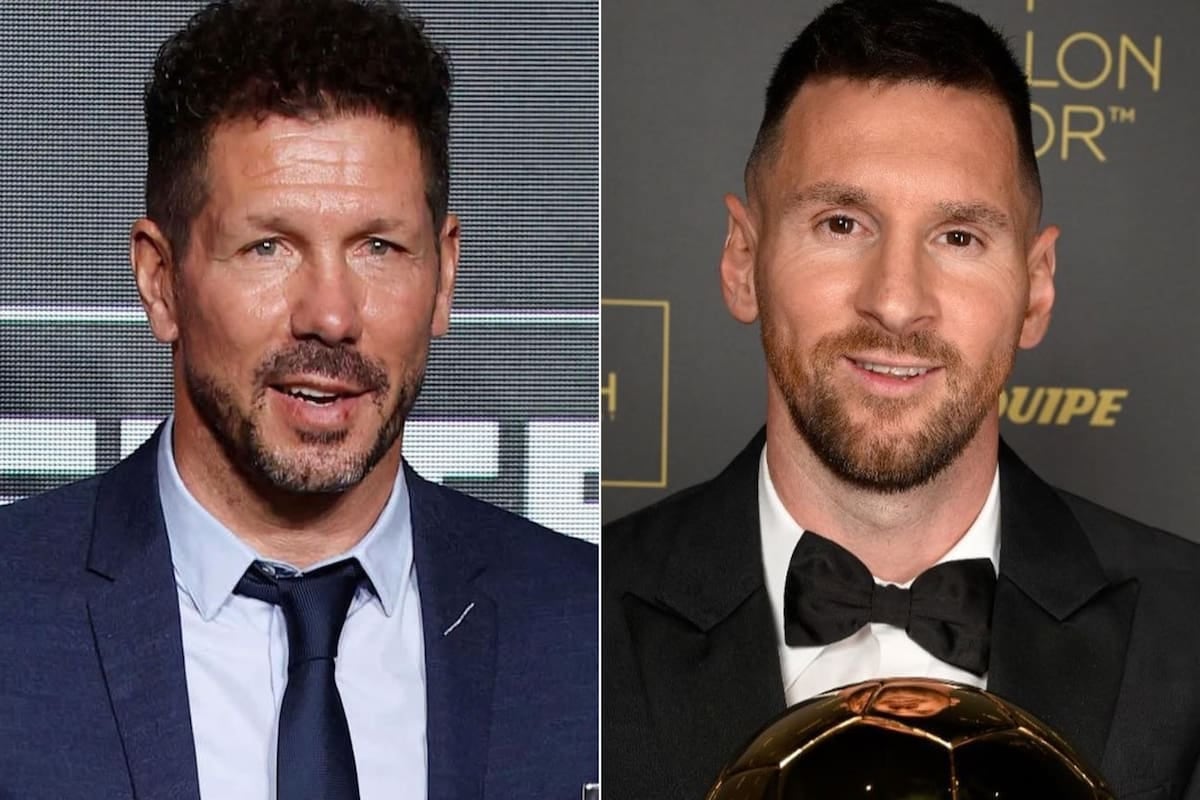 Simeone se sacó el traje de técnico y habló con el alma: Messi le dejó una enseñanza que va mucho más lejos que el fútbol