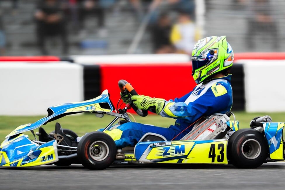 El viento de Viterbo se llevó al Rayito: Saa terminó 31° en la final del Mundial de Karting
