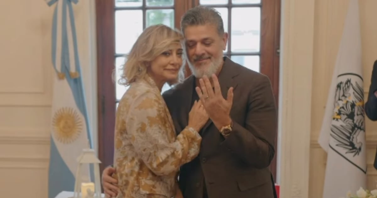 Andrea Ghidone y Pablo Otero sellaron su amor por civil y ya sueñan con la fiesta grande de octubre