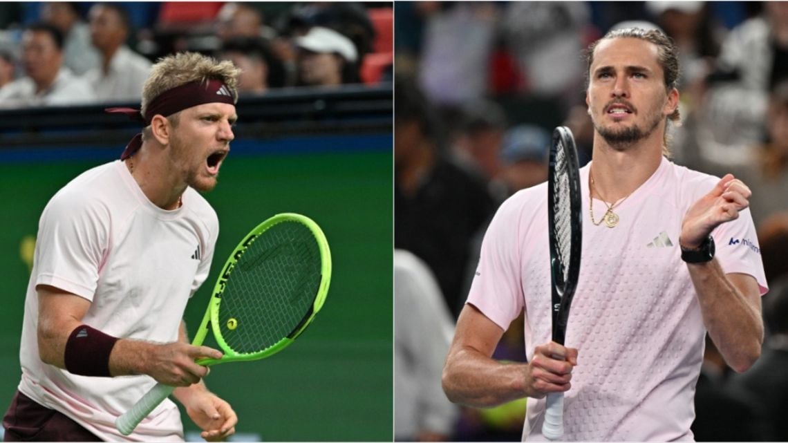Davidovich le cortó el aire a Zverev en Shanghái y va por su primera corona de maestro