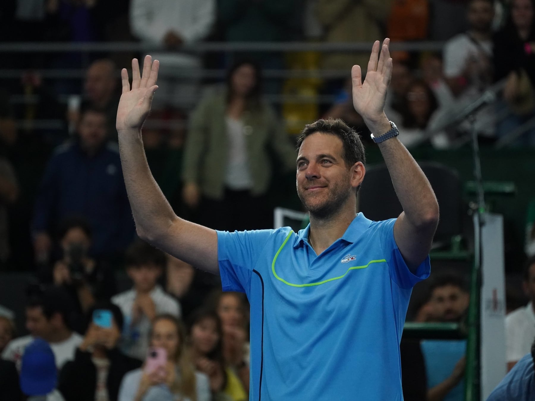 Del Potro vuelve a la puerta del Salón de la Fama, ahora con una competencia brava