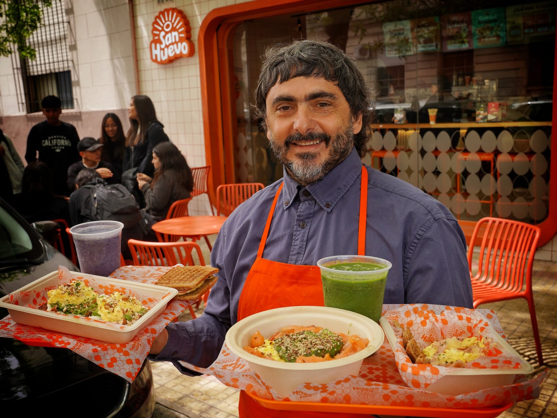 El huevo como proyecto de negocio: La Plata cooking en menos de treinta segundos