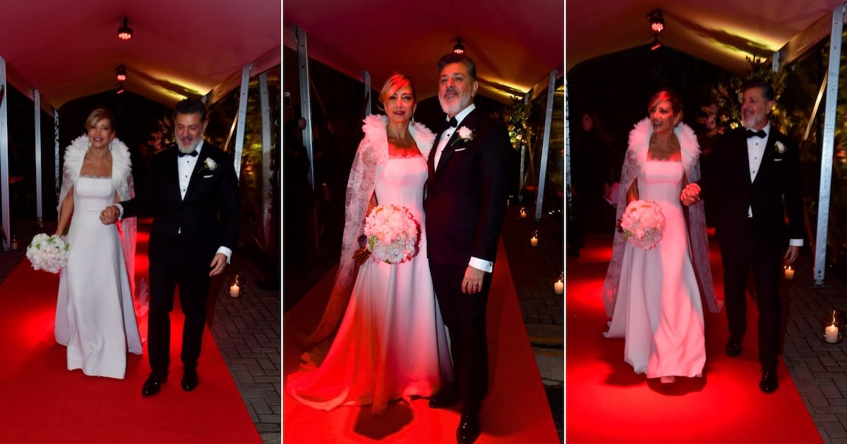 Andrea Ghidone y Pablo Otero celebraron su boda con una noche de tango en Rüt Haus